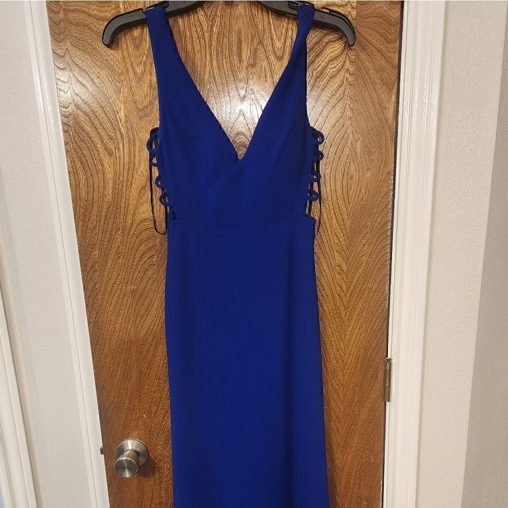 B Darlin Long Column Dress